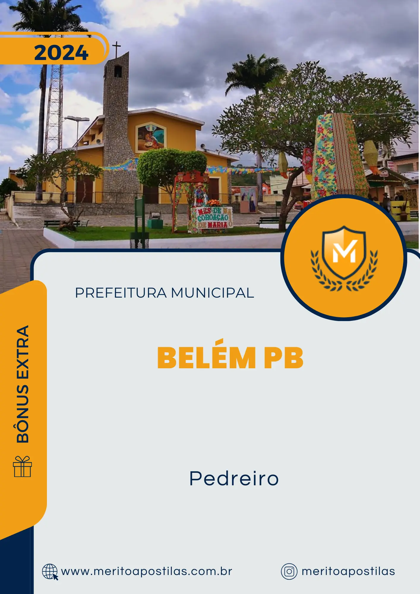 Apostila Pedreiro Prefeitura de Belém PB 2024