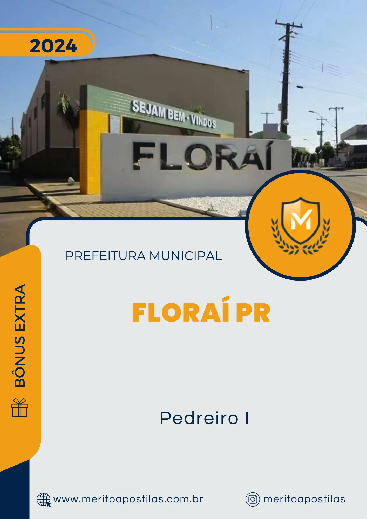 Apostila Pedreiro I Prefeitura de Floraí PR 2024
