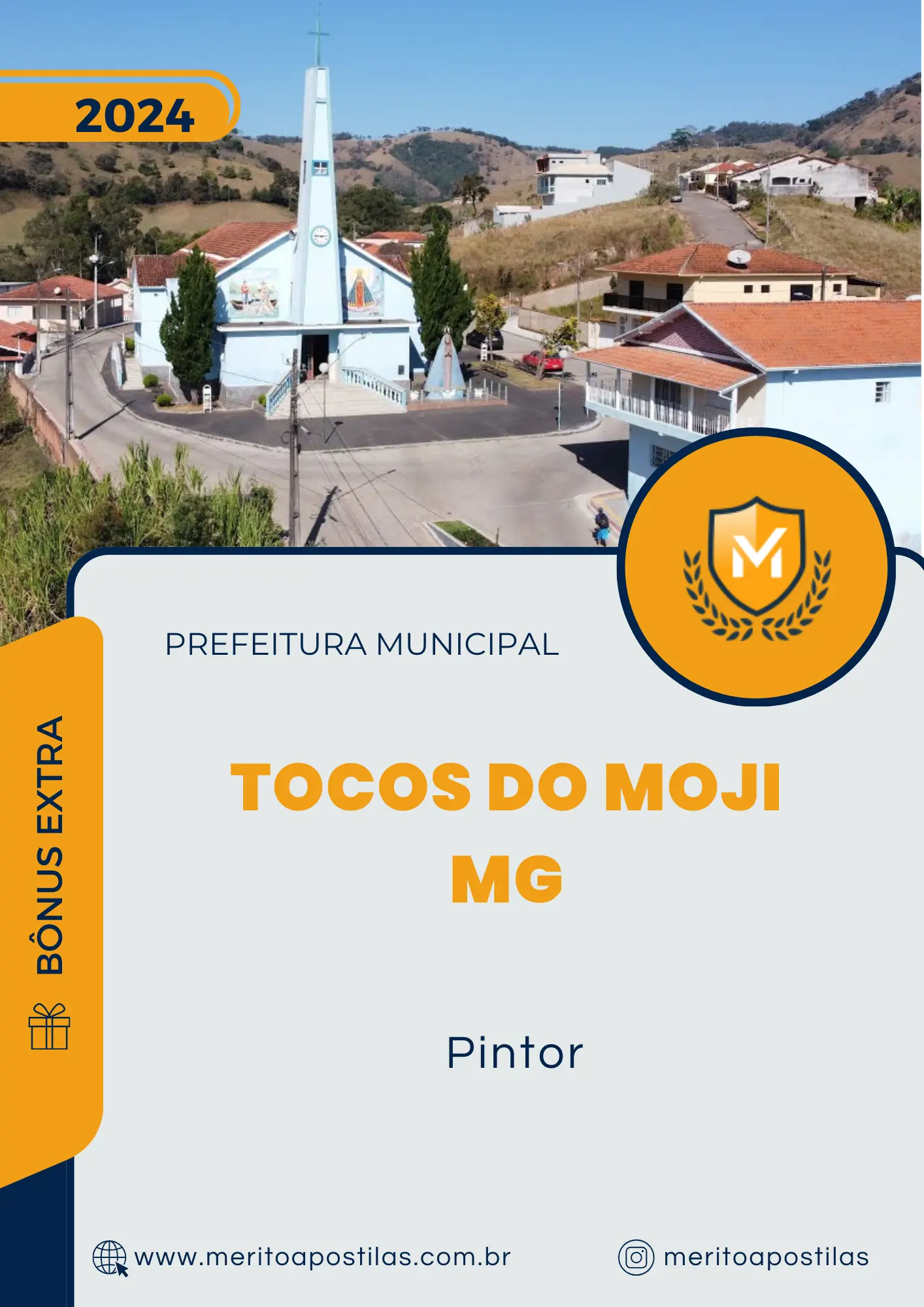 Apostila Pintor Prefeitura de Tocos do Moji MG 2024