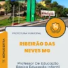 Apostila Professor De Educação Básica Educação Infantil Séries Iniciais Prefeitura de Ribeirão das Neves MG 2024