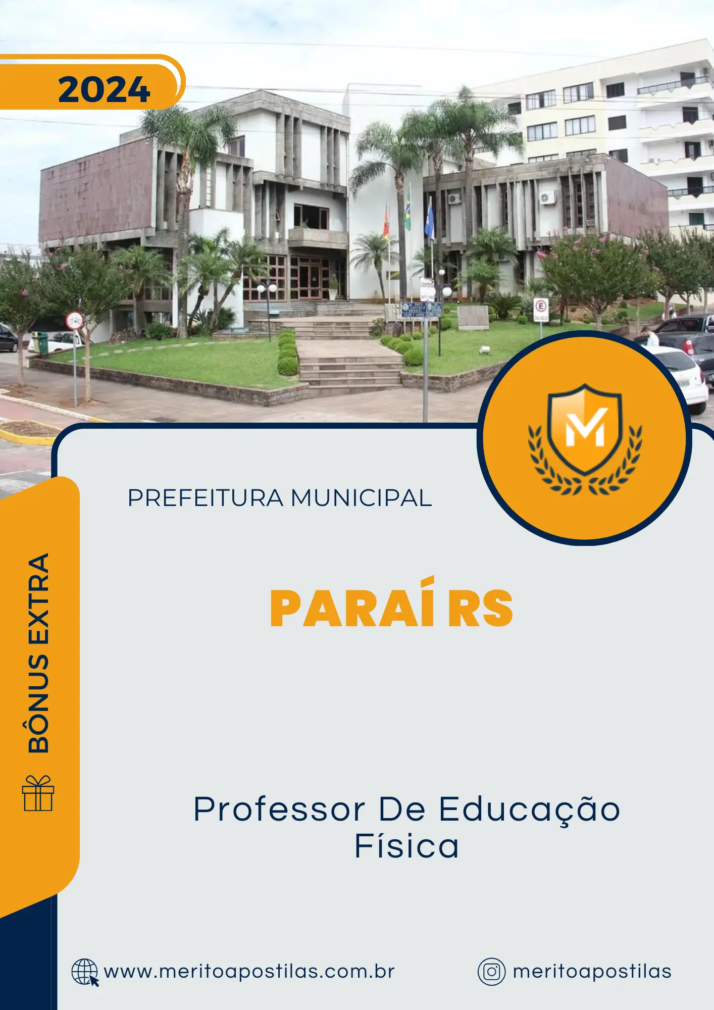 Apostila Professor De Educação Física Prefeitura de Paraí RS 2024