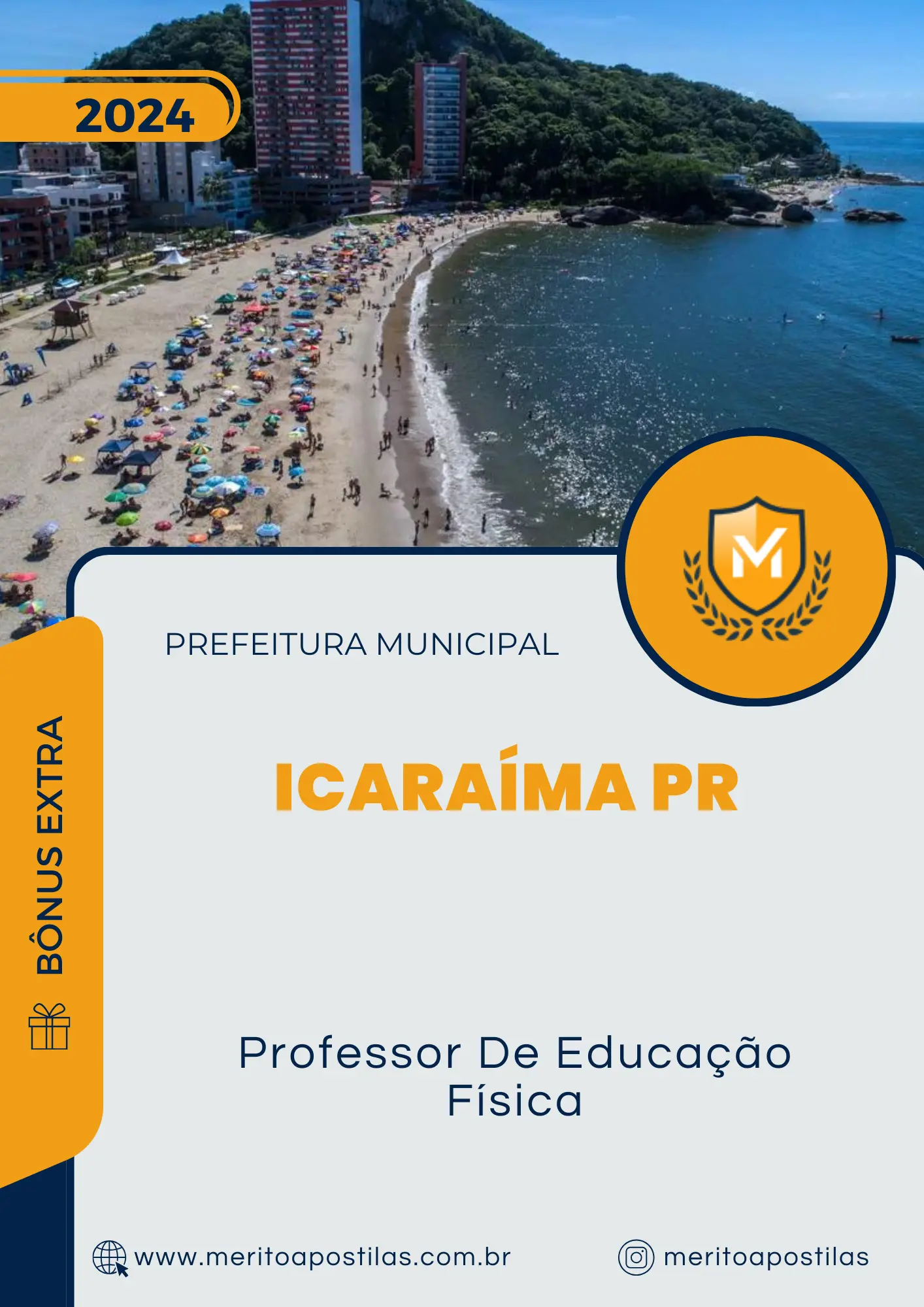 Apostila Professor De Educação Física Prefeitura de Icaraíma PR 2024