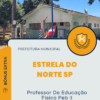 Apostila Professor De Educação Física Peb II Prefeitura de Estrela do Norte SP 2024
