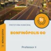 Apostila Professor II Prefeitura Bonfinópolis GO 2024