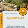 Apostila Professor Língua Inglesa Ensino Fundamental Anos Finais Prefeitura de Sananduva RS 2024