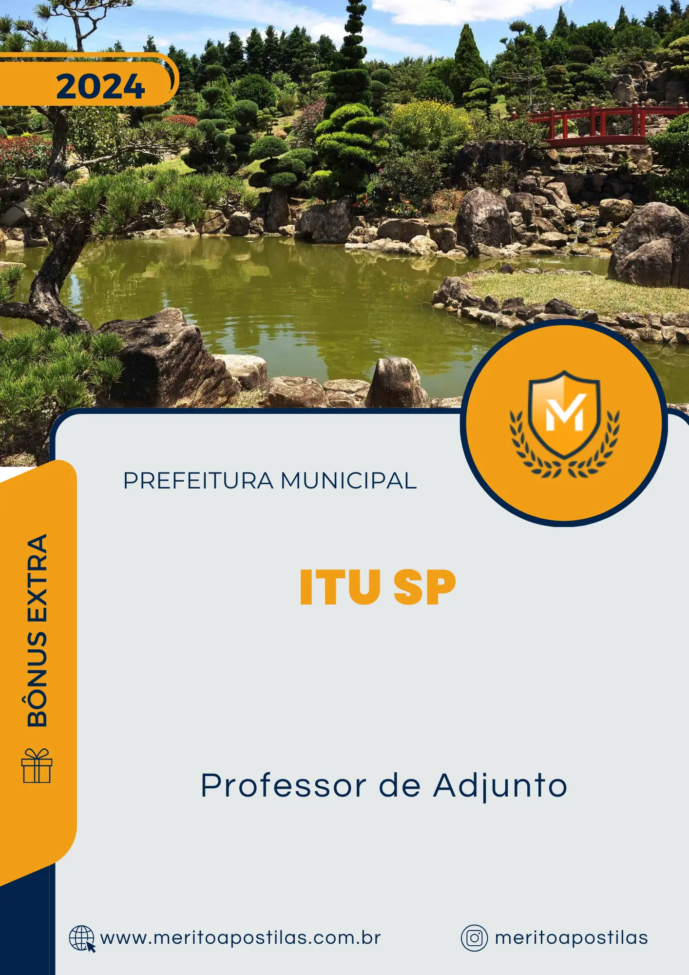 Apostila Professor de Adjunto Prefeitura de Itu SP 2024