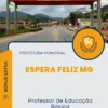 Apostila Professor de Educação Básica Prefeitura de Espera Feliz MG 2024