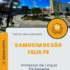 Apostila Professor de Língua Portuguesa Prefeitura Camocim de São Felix PE 2024