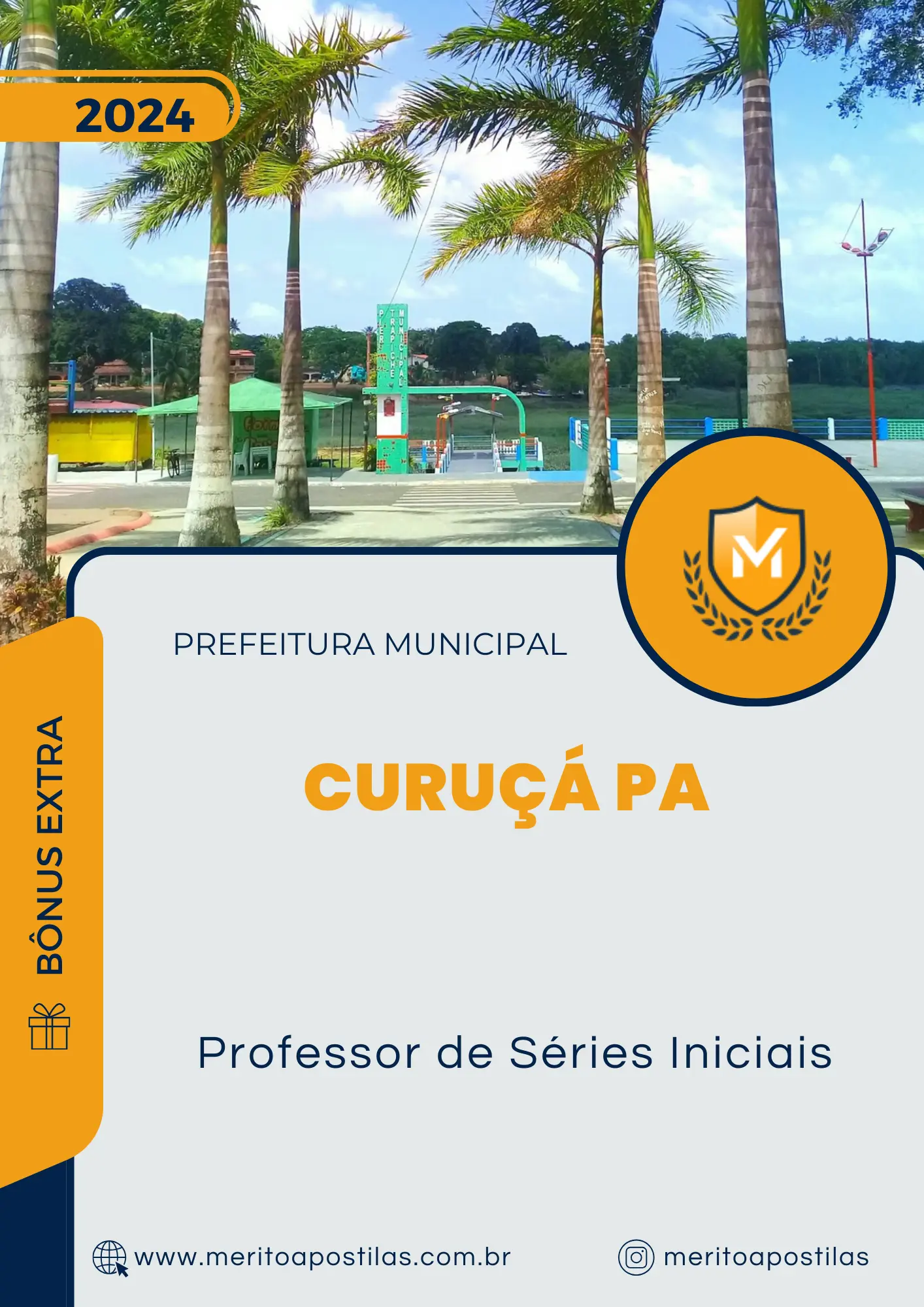 Apostila Professor de Séries Iniciais Prefeitura de Curuçá PA 2024