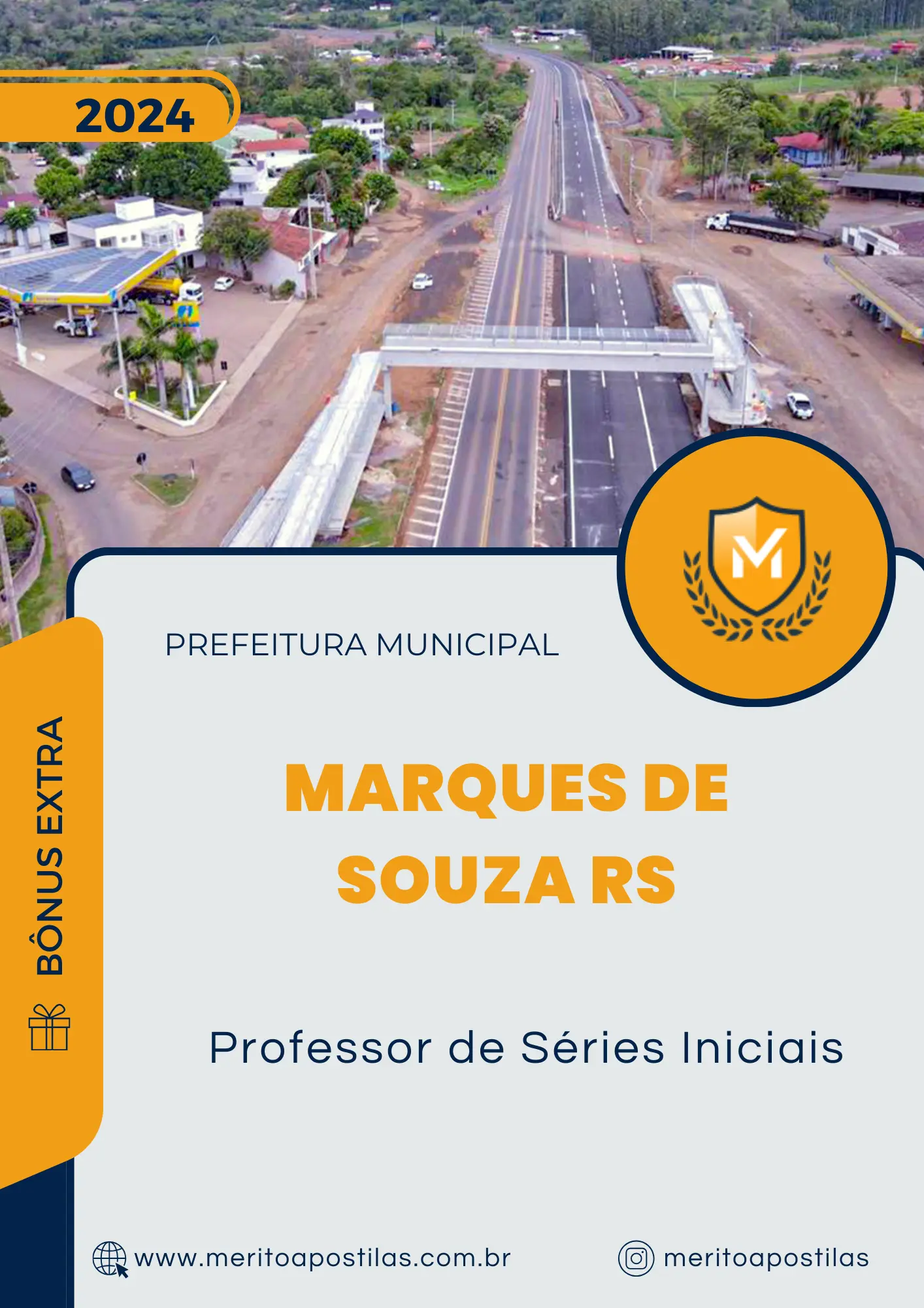 Apostila Professor de Séries Iniciais Prefeitura de Marques de Souza RS 2024