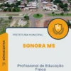 Apostila Profissional de Educação Física Prefeitura de Sonora MS 2024