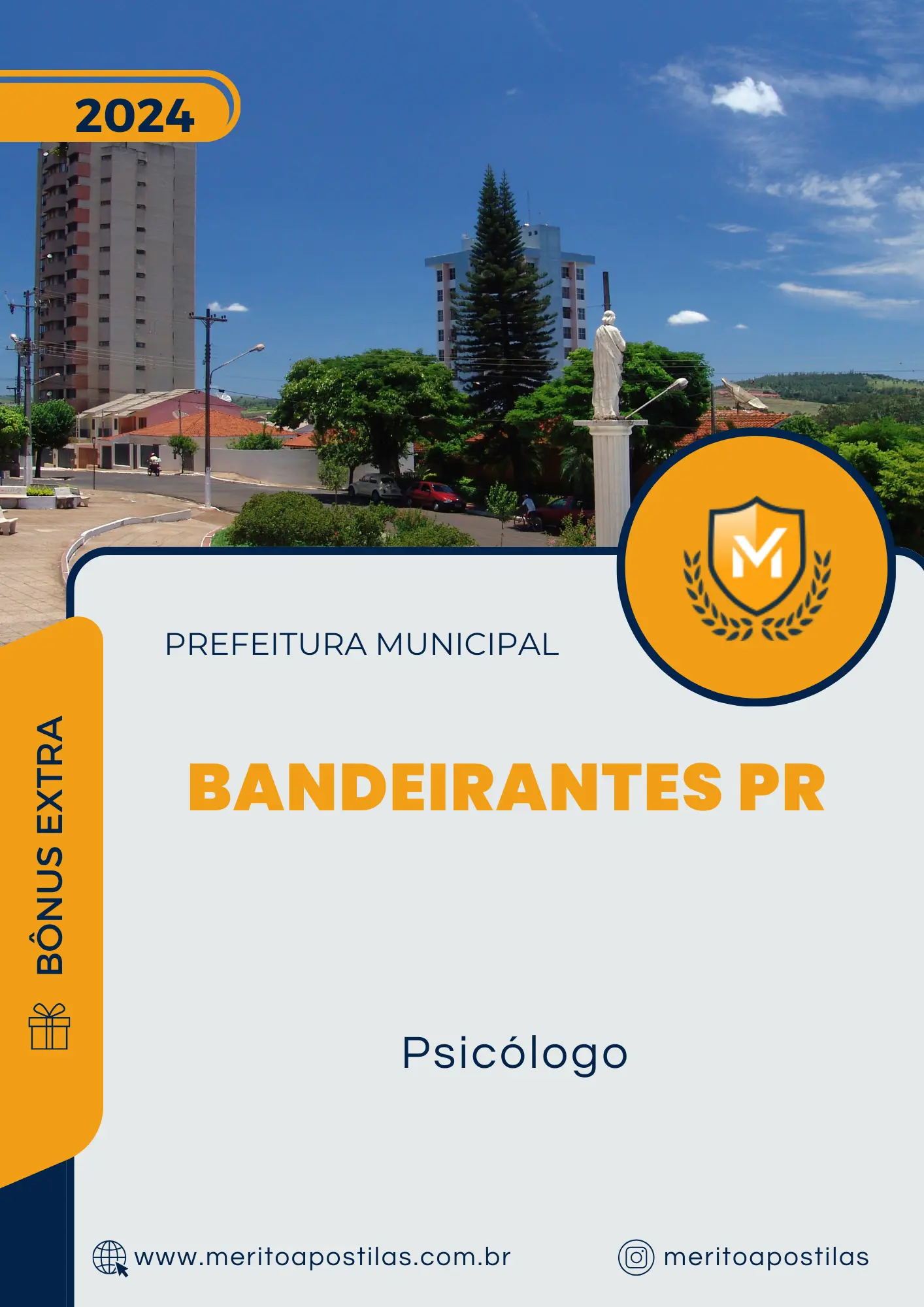 Apostila Psicólogo Prefeitura de Bandeirantes PR 2024