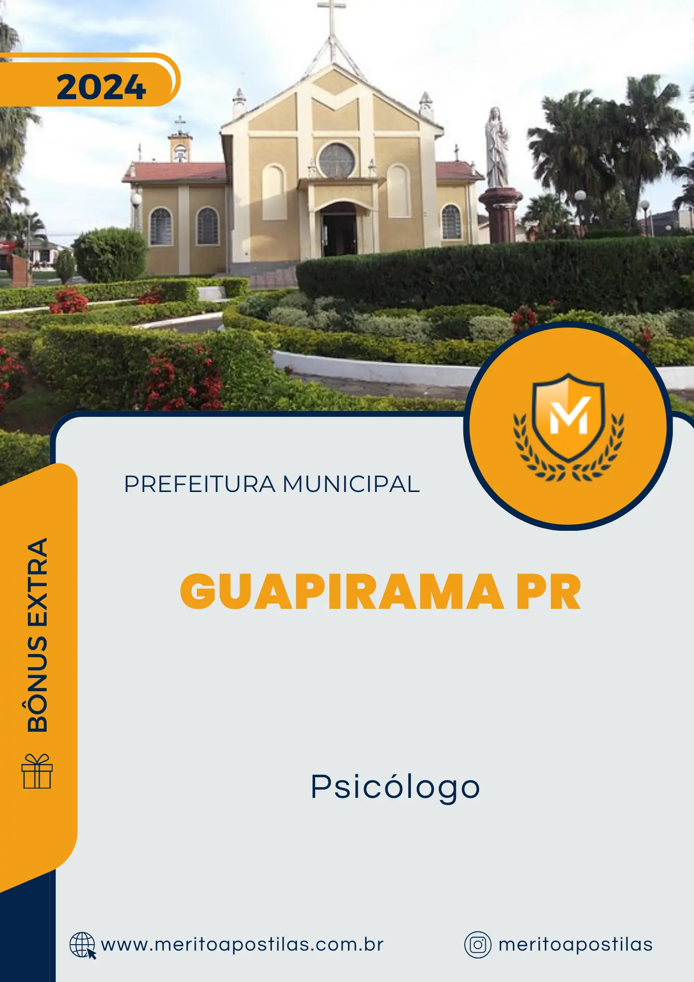 Apostila Psicólogo Prefeitura de Guapirama PR 2024