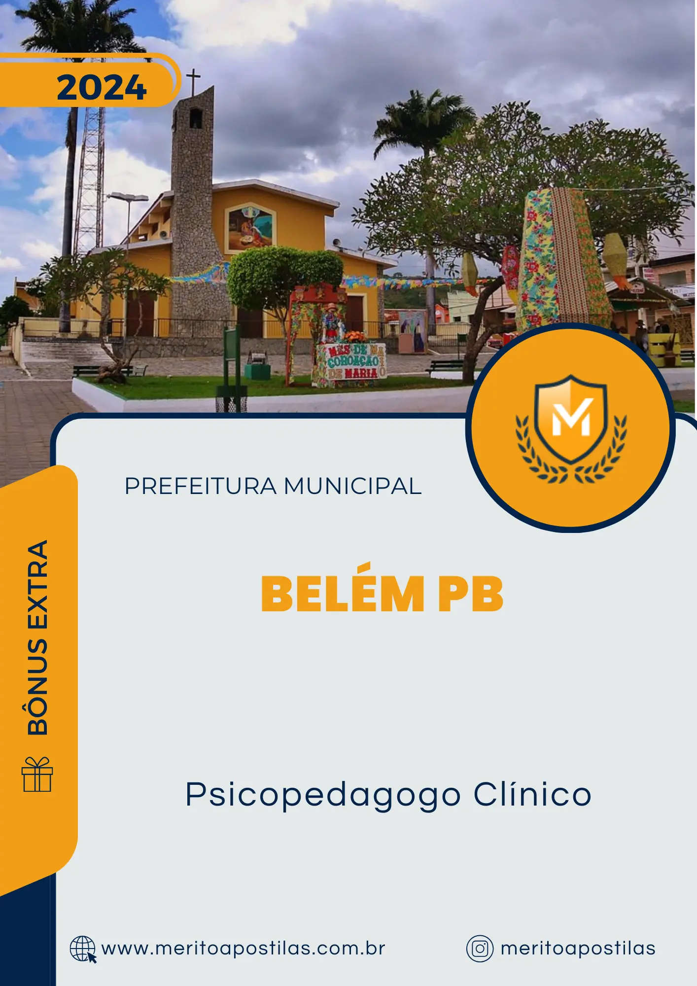 Apostila Psicopedagogo Clínico Prefeitura de Belém PB 2024