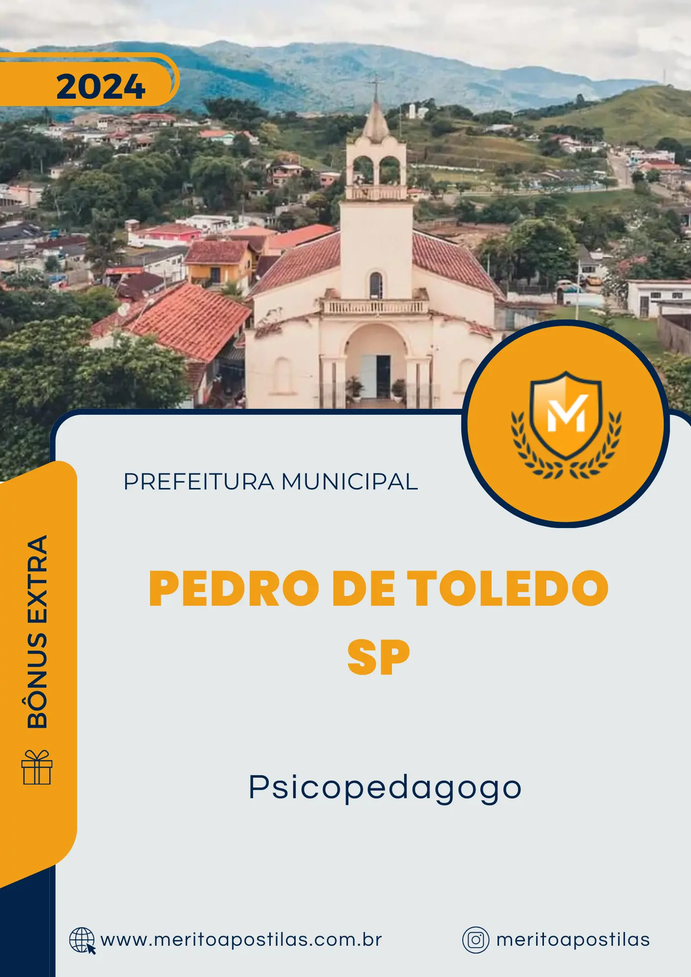 Apostila Psicopedagogo Prefeitura de Pedro de Toledo SP 2024