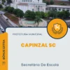 Apostila Secretário De Escola Prefeitura de Capinzal SC 2024