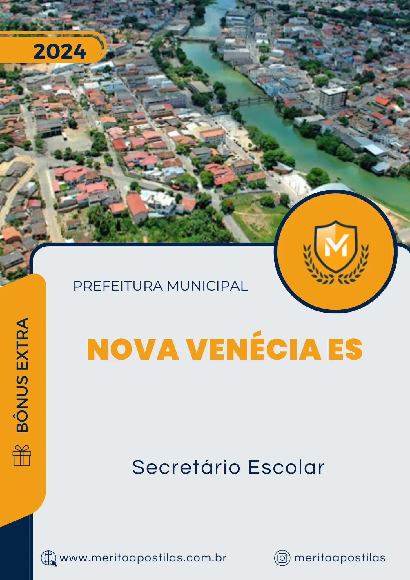 Apostila Secretário Escolar Prefeitura Nova Venécia ES 2024