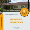 Apostila Servente Prefeitura Barão do Triunfo RS 2024