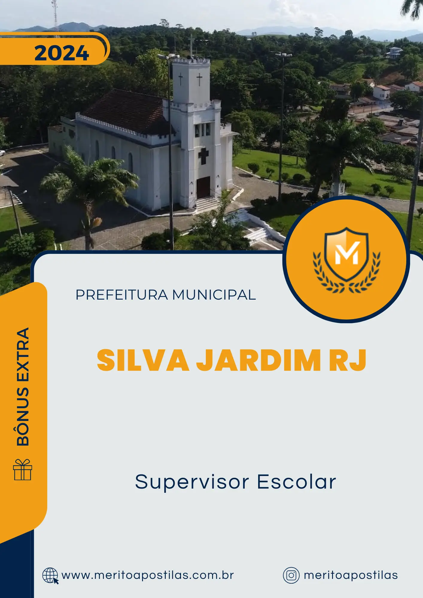 Apostila Supervisor Escolar Prefeitura de Silva Jardim RJ 2024