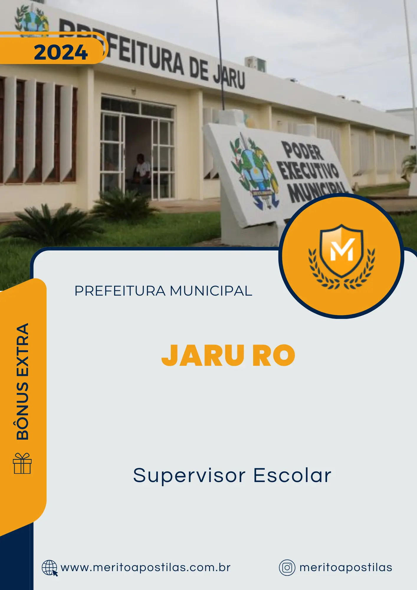 Apostila Supervisor Escolar Prefeitura de Jaru RO 2024