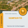 Apostila Técnico Em Enfermagem Prefeitura de Sampaio TO 2024