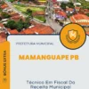Apostila Técnico Em Fiscal Da Receita Municipal Prefeitura Mamanguape PB 2024