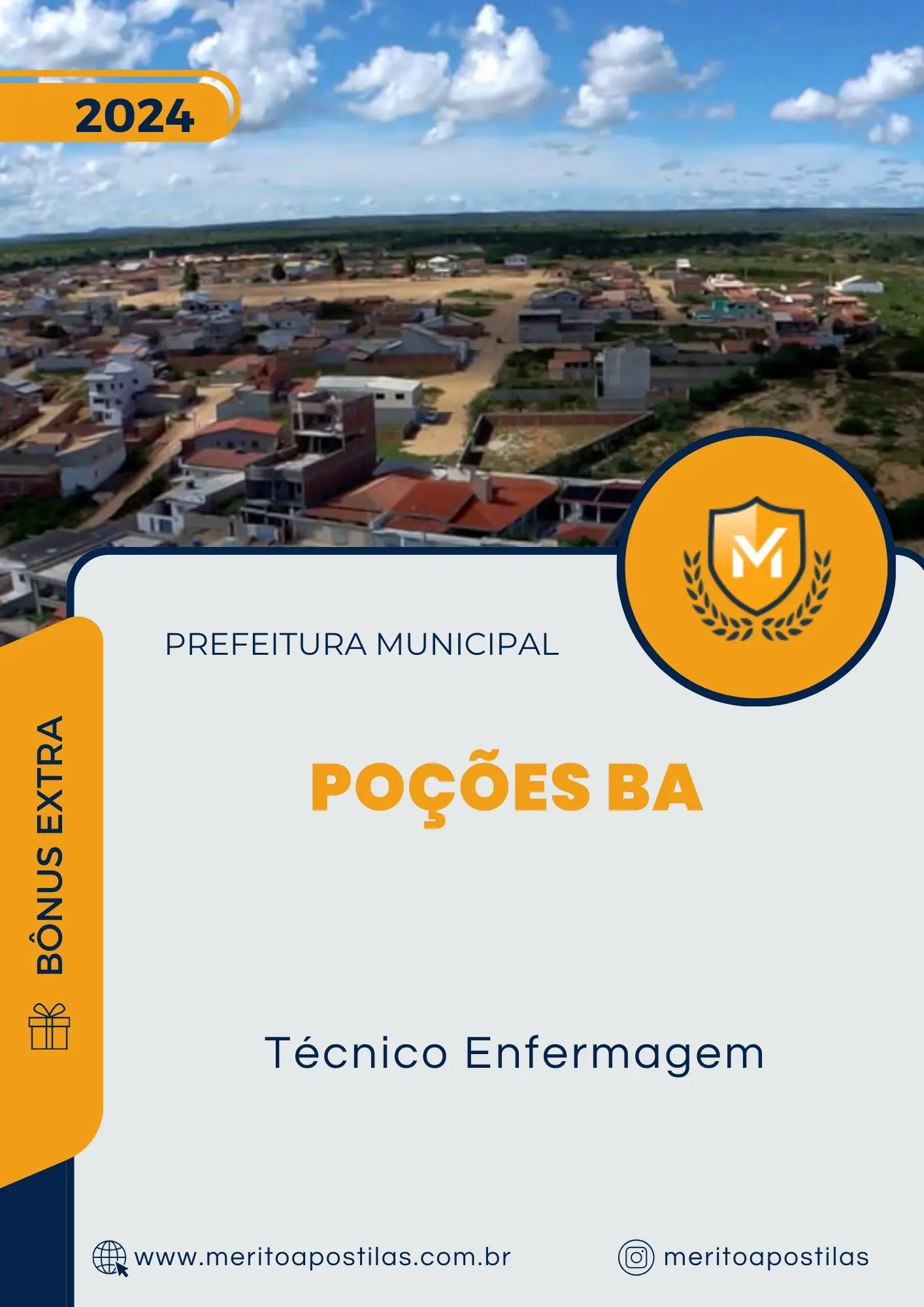 Apostila Técnico Enfermagem Prefeitura de Poções BA 2024