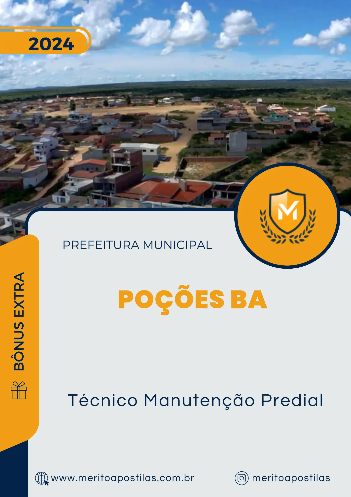 Apostila Técnico Manutenção Predial Prefeitura de Poções BA 2024