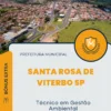 Apostila Técnico em Gestão Ambiental Prefeitura de Santa Rosa de Viterbo SP 2024