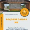 Apostila Telefonista Auxiliar de Regulação Médica do SAMU Prefeitura Poços de Caldas MG 2024
