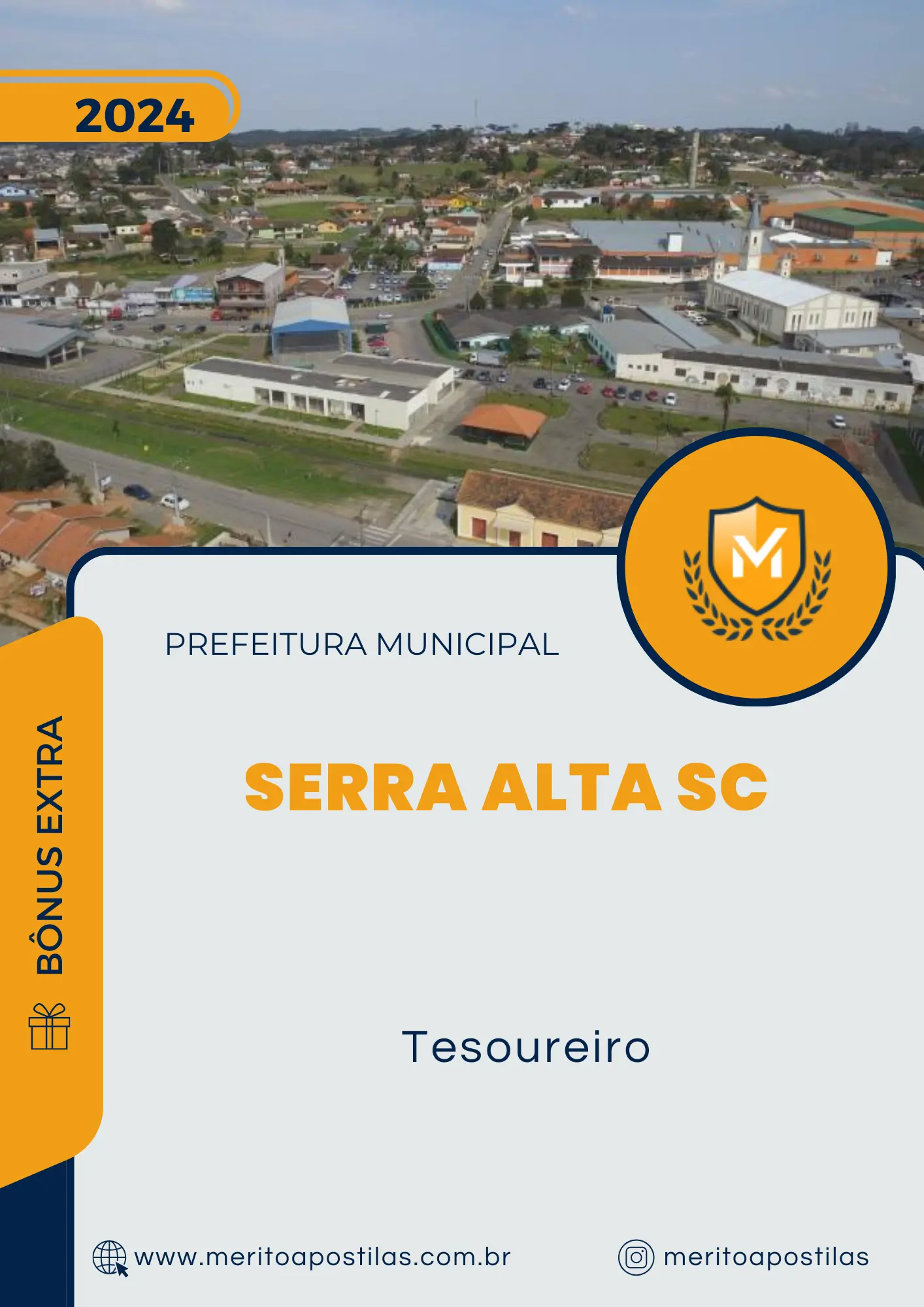 Apostila Tesoureiro Prefeitura de Serra Alta SC 2024