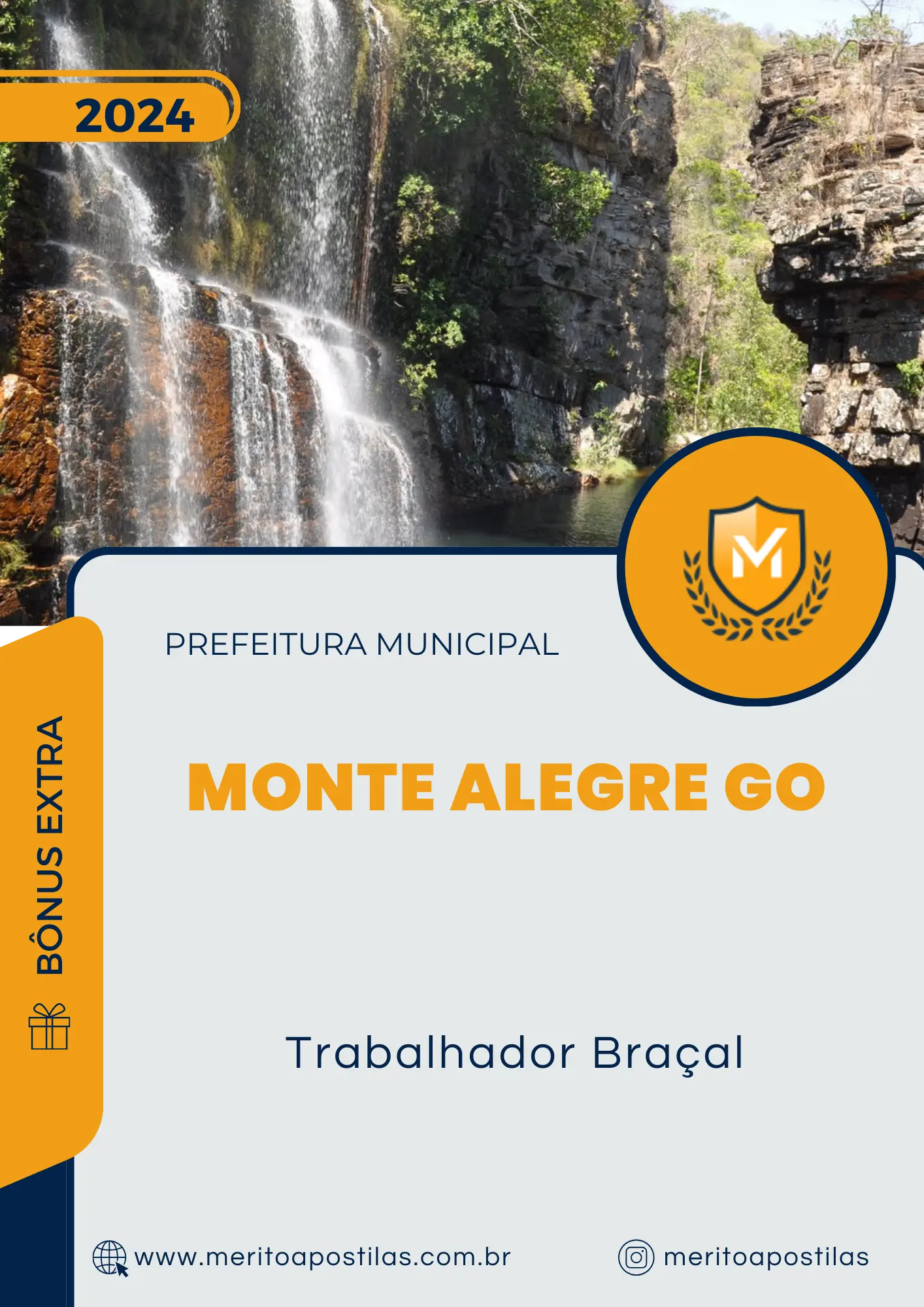 Apostila Trabalhador Braçal Prefeitura de Monte Alegre GO 2024