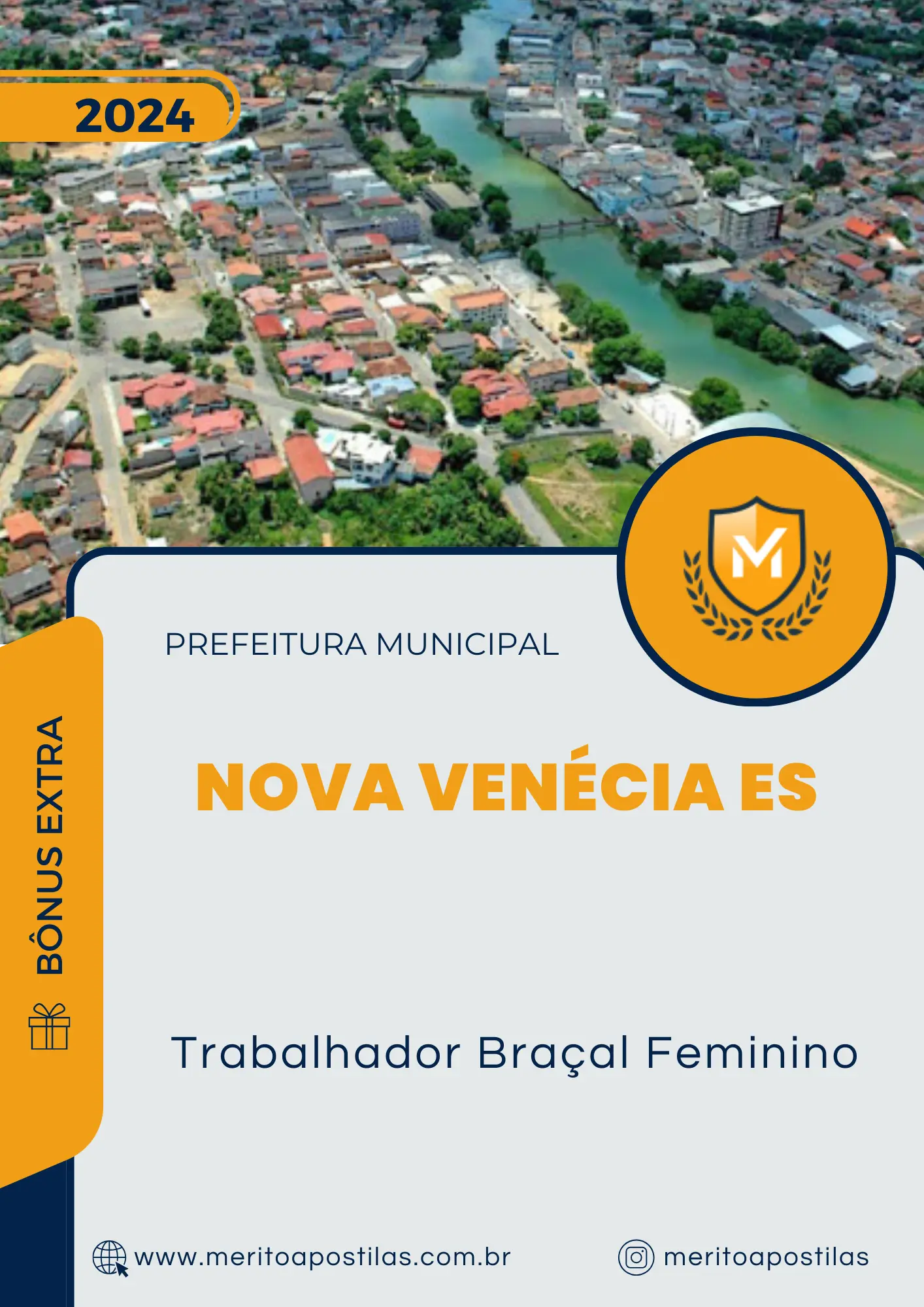 Apostila Trabalhador Braçal Feminino Prefeitura Nova Venécia ES 2024