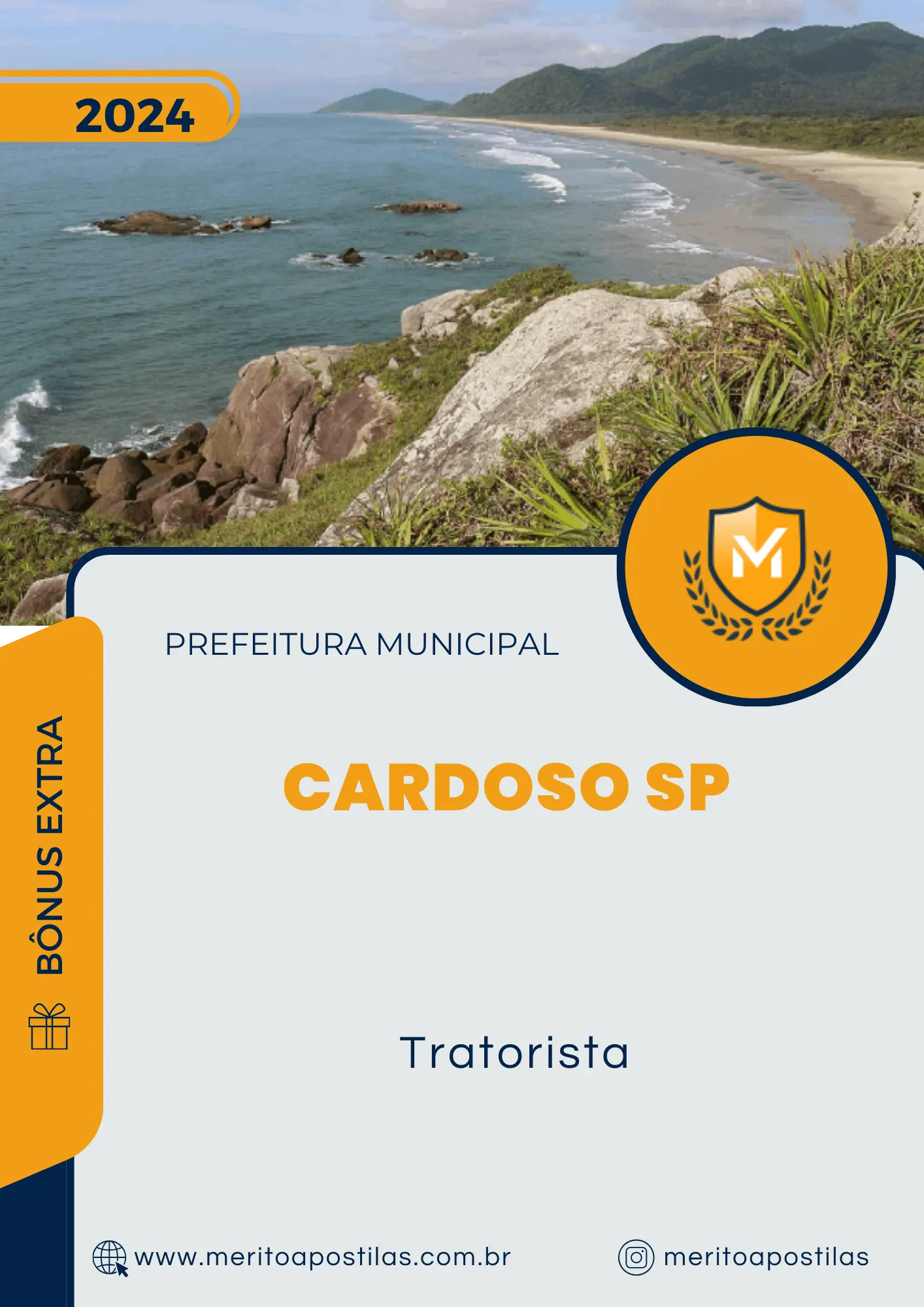 Apostila Tratorista Prefeitura de Cardoso SP 2024