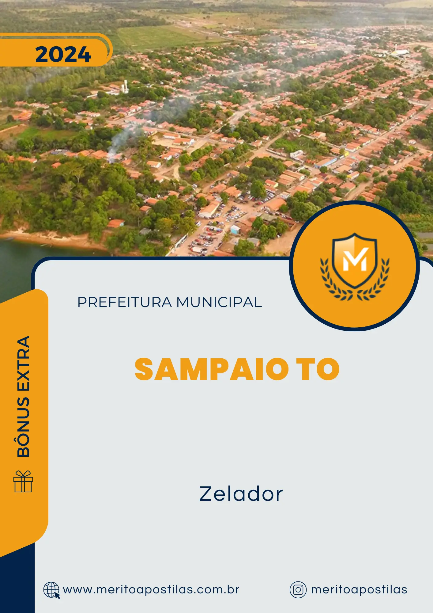 Apostila Zelador Prefeitura de Sampaio TO 2024