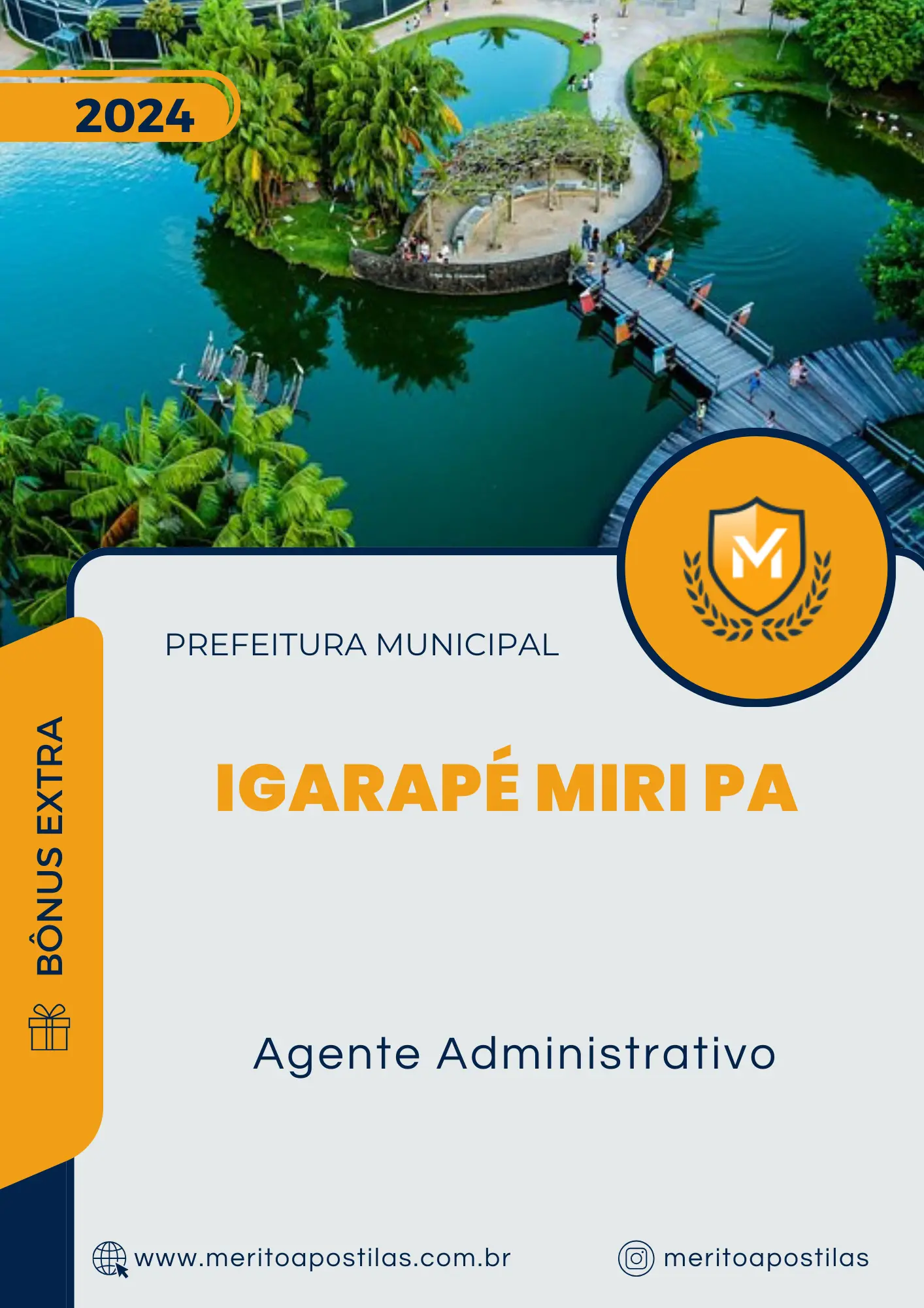 Apostila Agente Administrativo Prefeitura de Igarapé Miri PA 2024