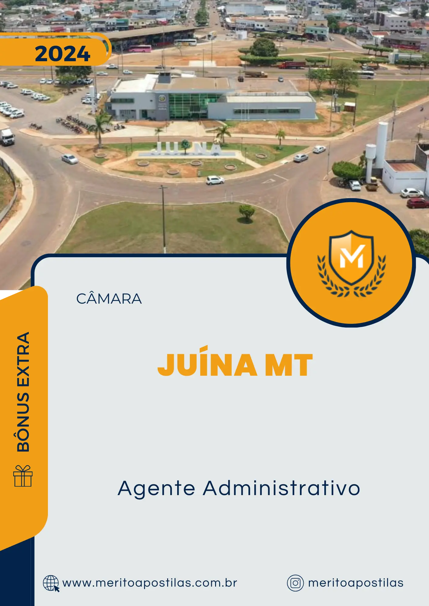 Apostila Agente Administrativo Câmara de Juína MT 2024