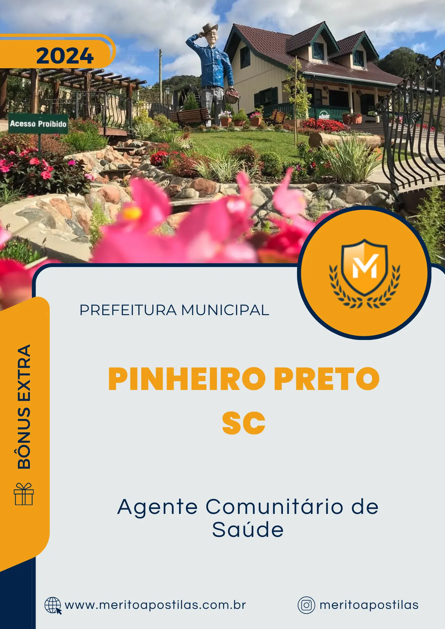 Apostila Agente Comunitário de Saúde Prefeitura de Pinheiro Preto SC 2024