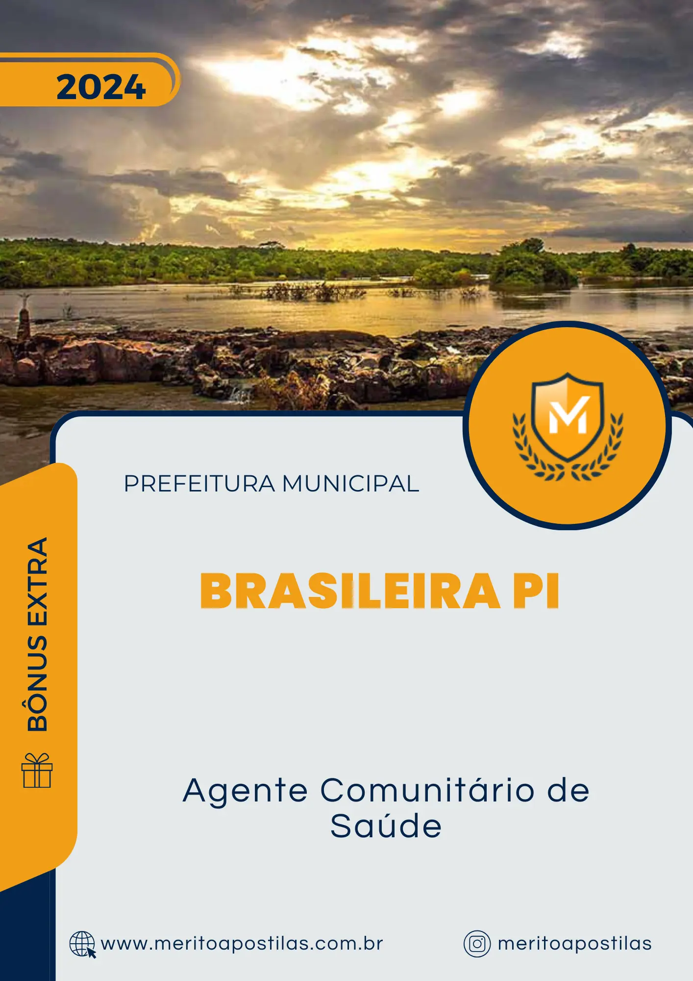 Apostila Agente Comunitário de Saúde Prefeitura de Brasileira PI 2024