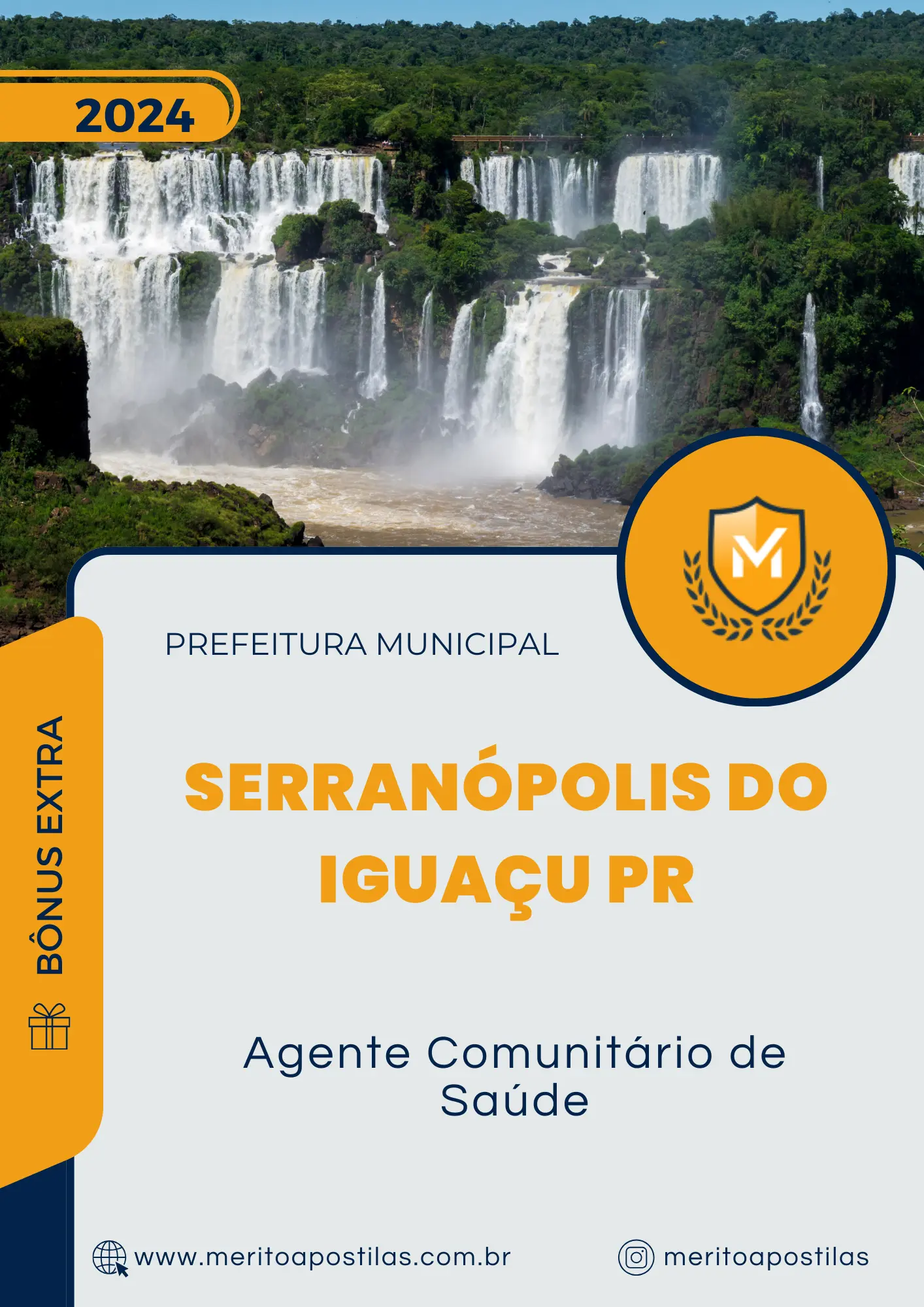 Apostila Agente Comunitário de Saúde Prefeitura de Serranópolis do Iguaçu PR 2024