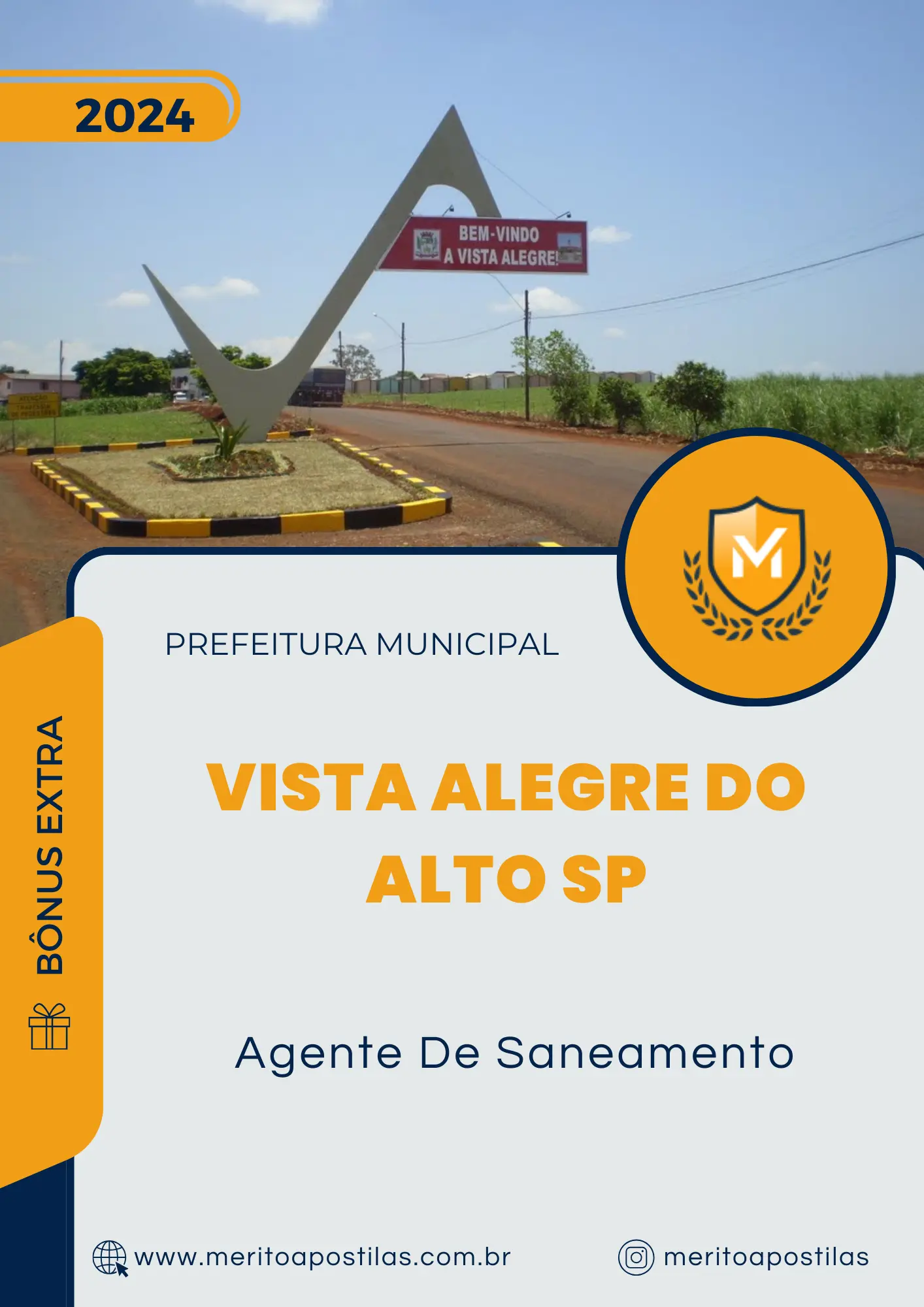 Apostila Agente De Saneamento Prefeitura de Vista Alegre do Alto SP 2024