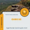 Apostila Agente de Construção Civil Prefeitura de Ouro SC 2024