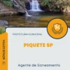 Apostila Agente de Saneamento Prefeitura de Piquete SP 2024