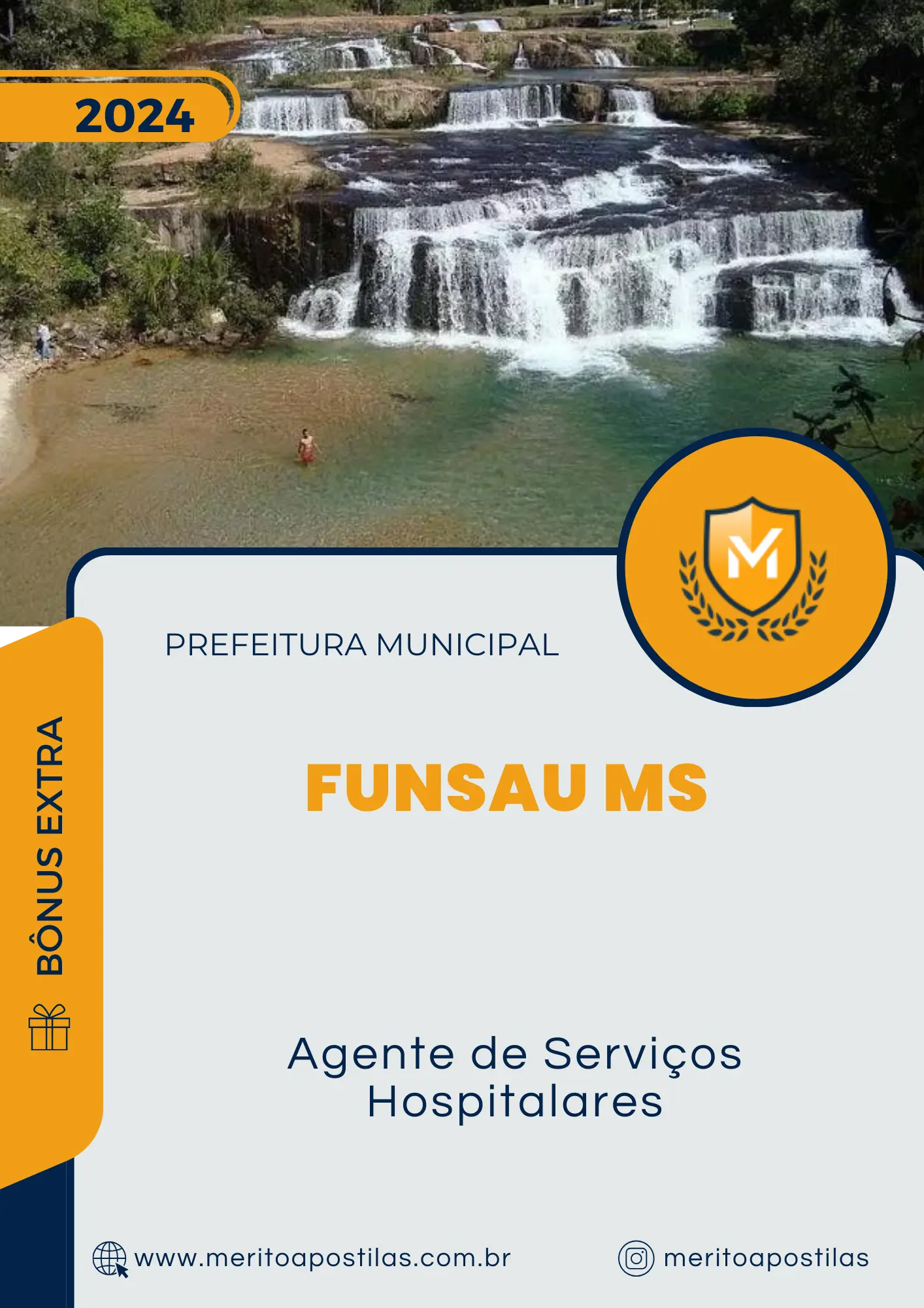 Apostila Auxiliar de Serviços Hospitalares Prefeitura Funsau MS 2024