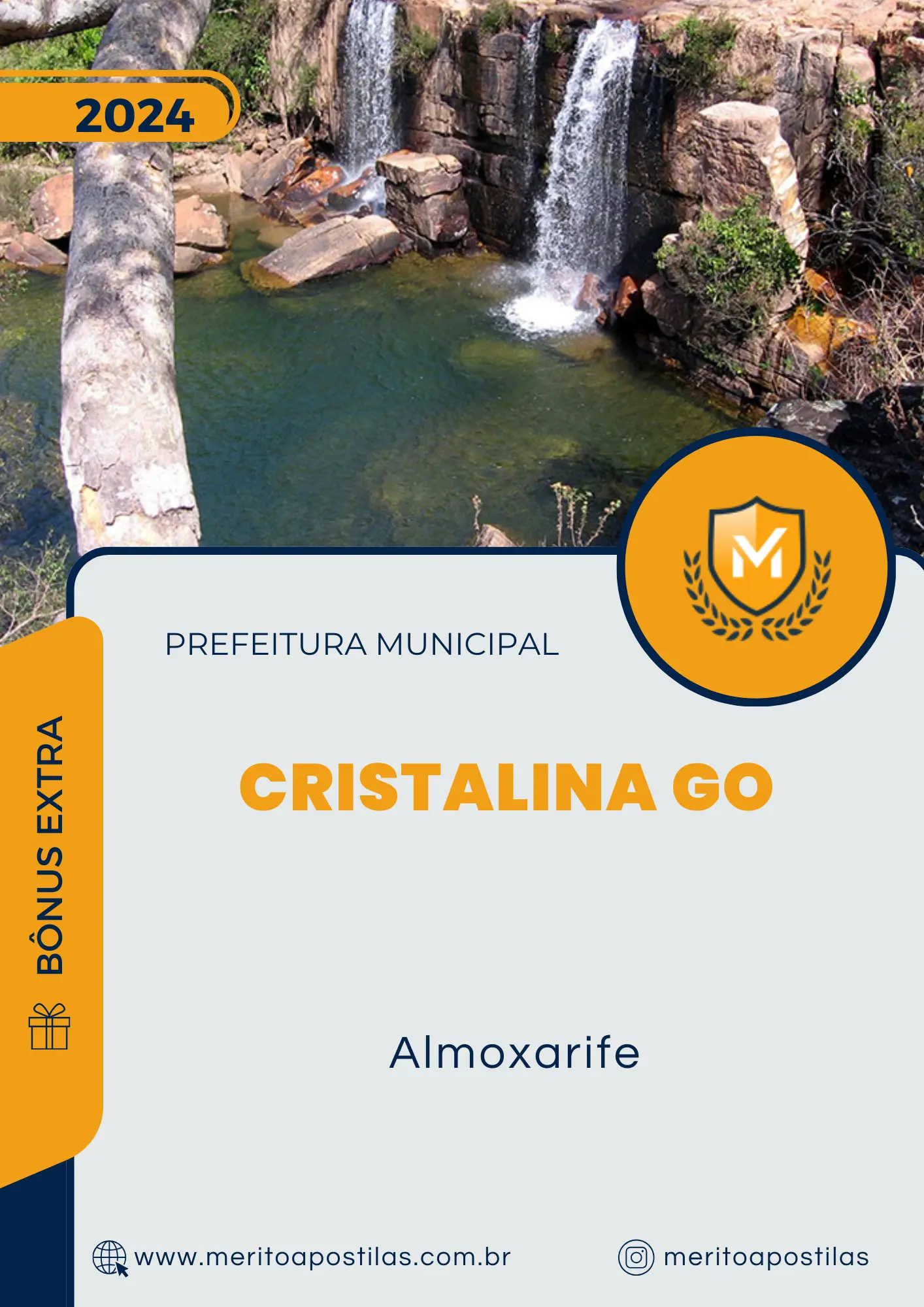 Apostila Almoxarife Prefeitura de Cristalina GO 2024