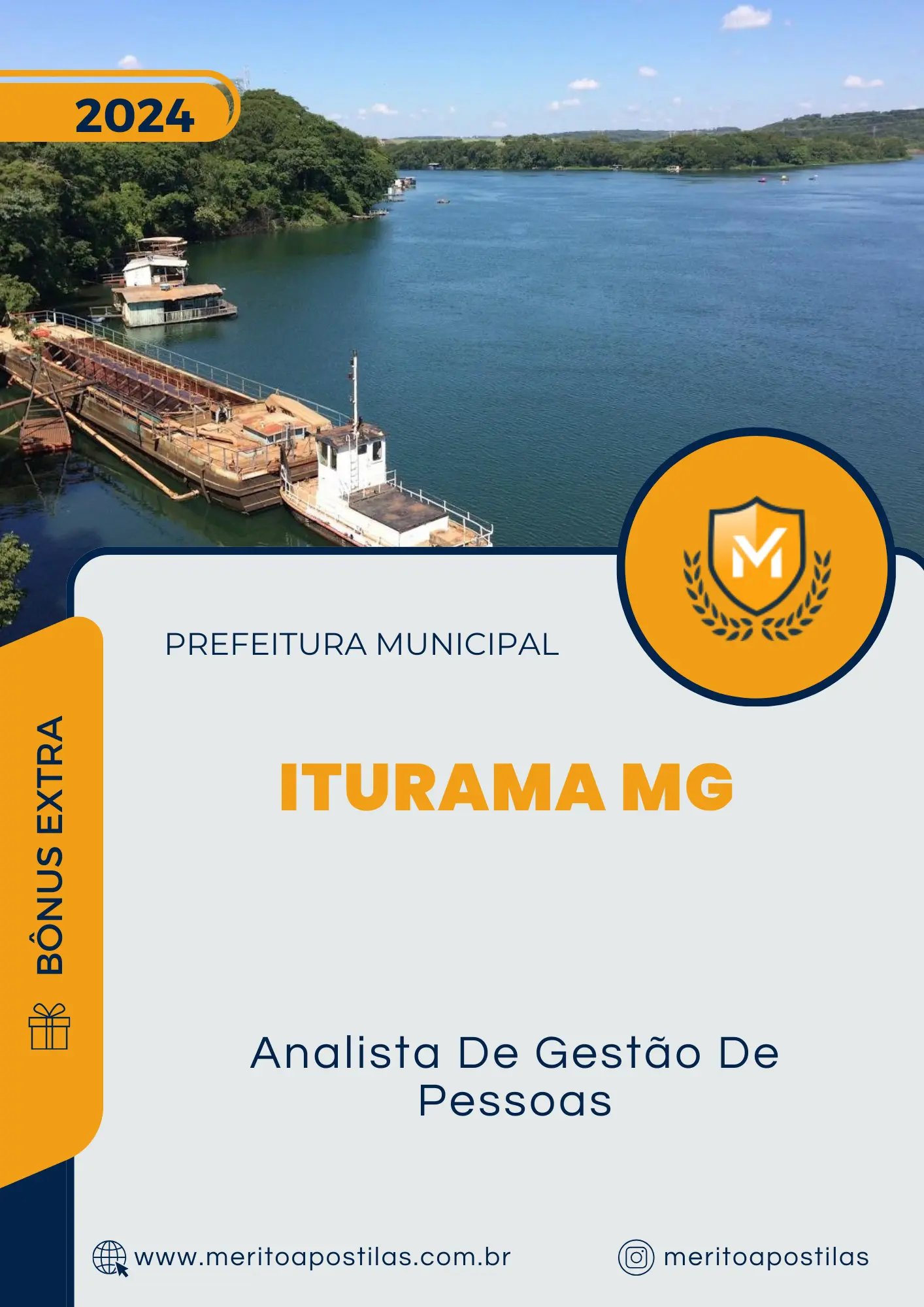 Apostila Analista De Gestão De Pessoas Prefeitura de Iturama MG 2024