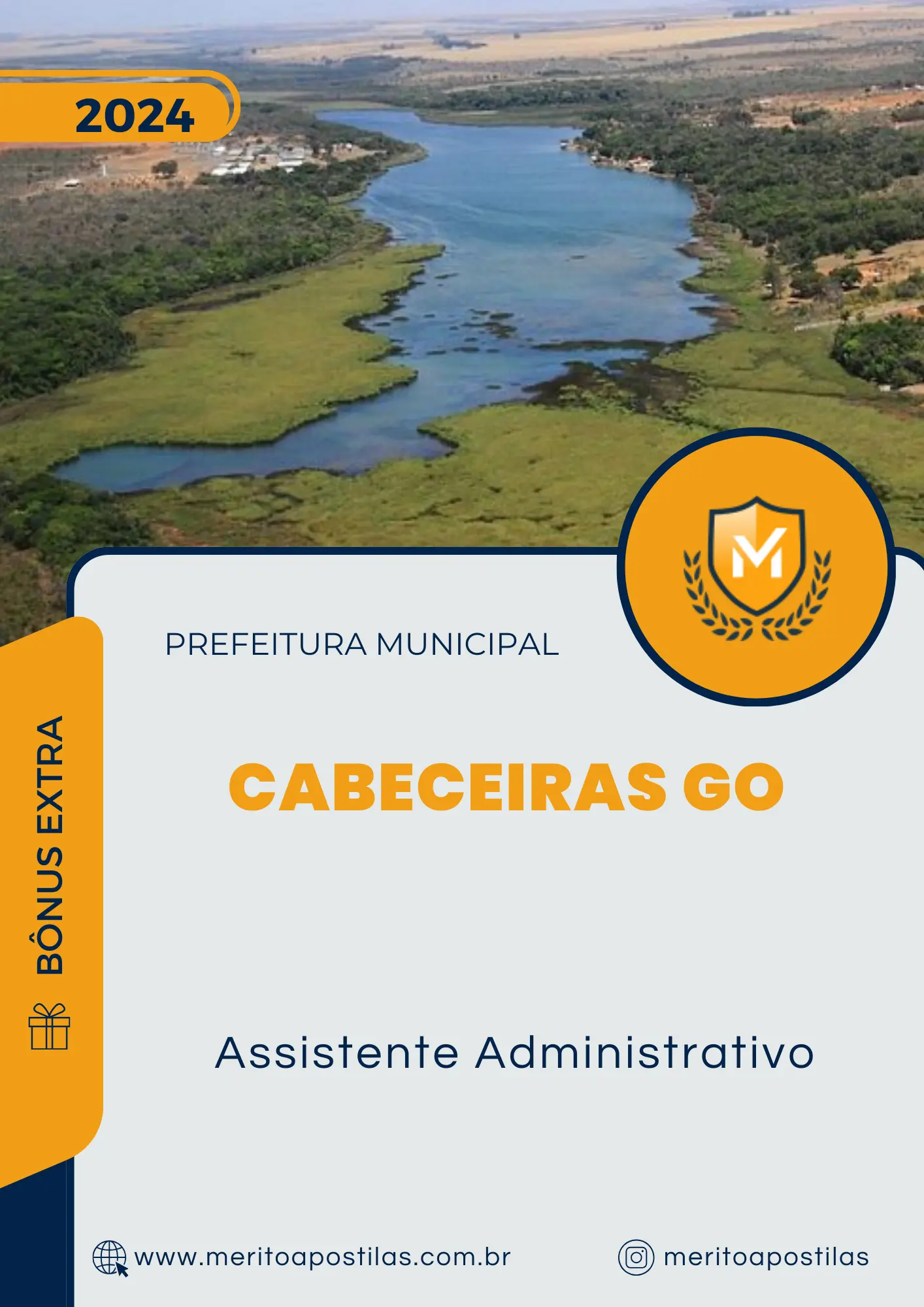 Apostila Assistente Administrativo Prefeitura de Cabeceiras GO 2024