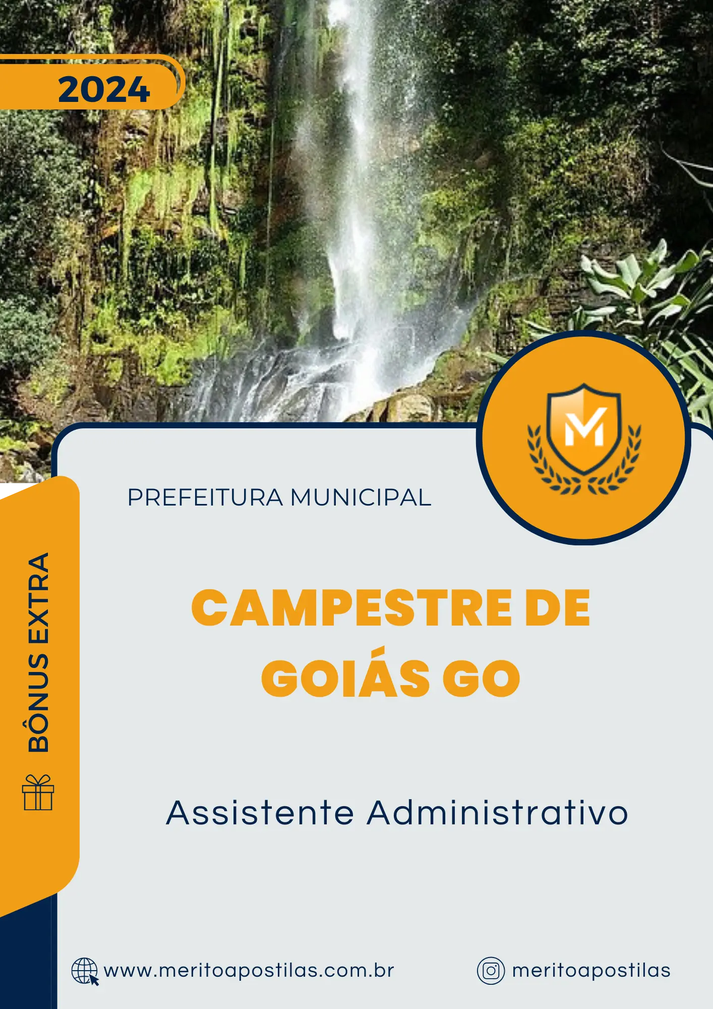 Apostila Assistente Administrativo Prefeitura de Campestre de Goiás GO 2024