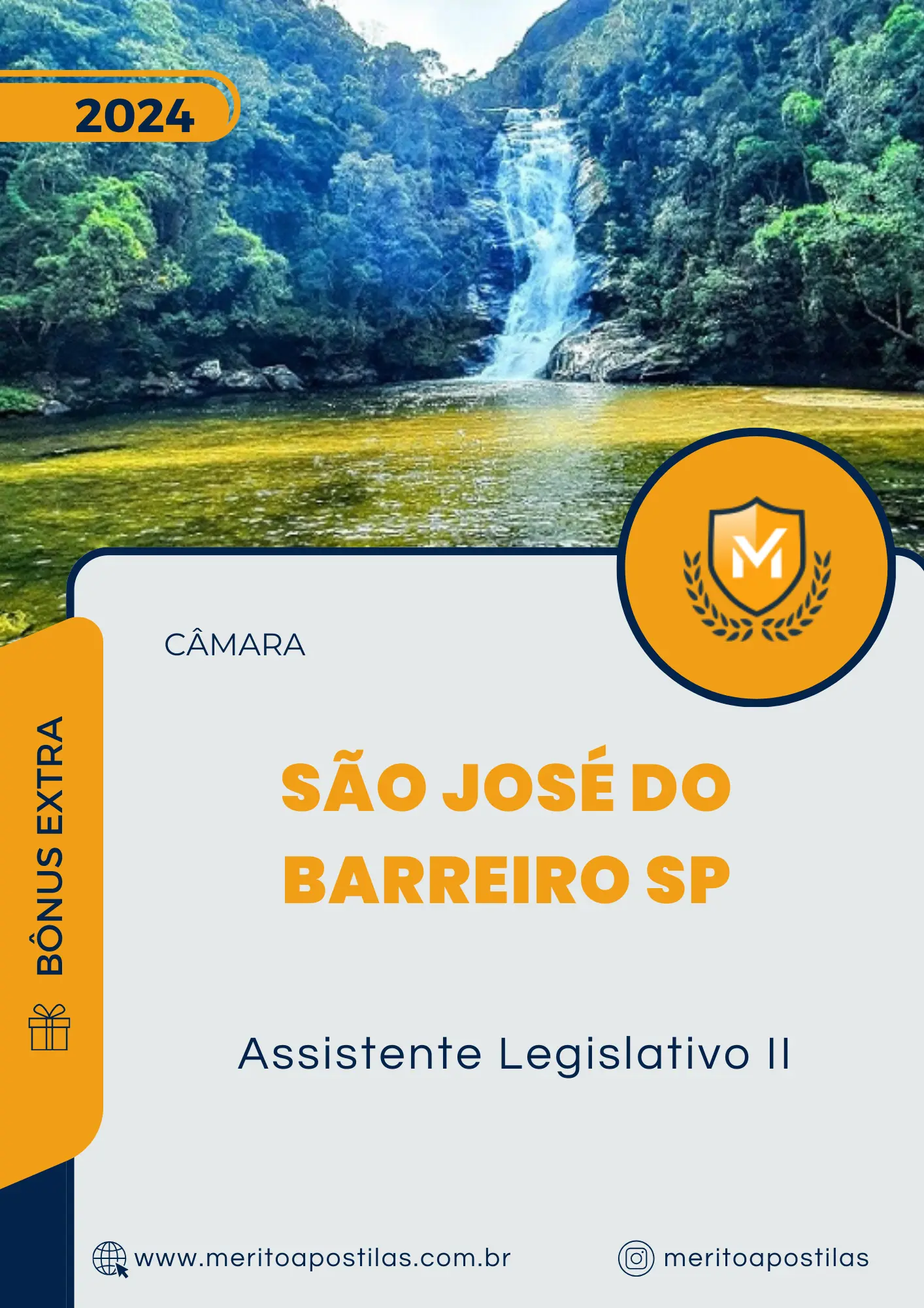 Apostila Assistente Legislativo II Câmara de São José do Barreiro SP 2024