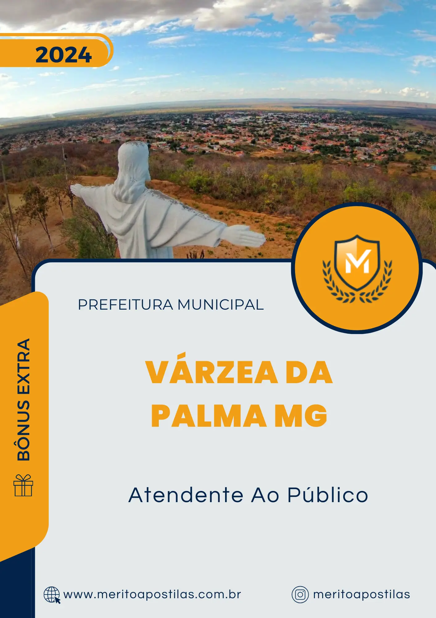 Apostila Atendente Ao Público Prefeitura de Várzea da Palma MG 2024